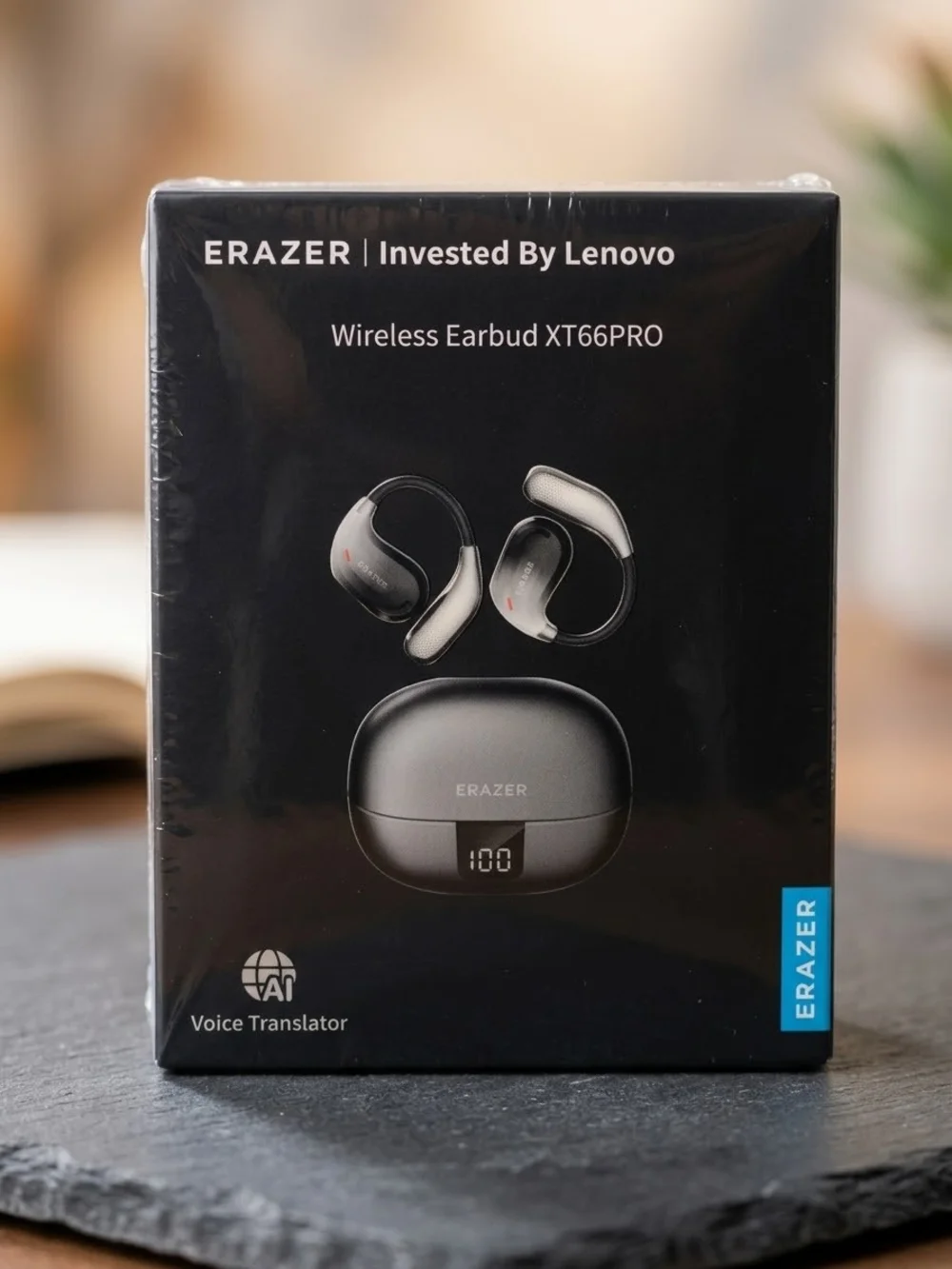 Erazer Wireless Earbud XT66PRO - Black - Invested by Lenovo